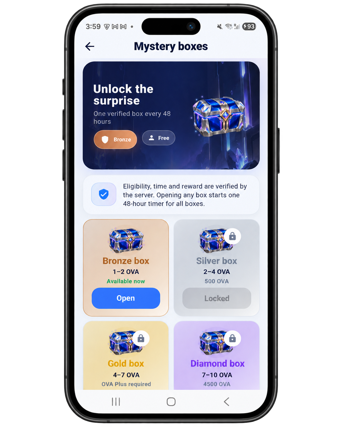 OVA Mystery Boxes